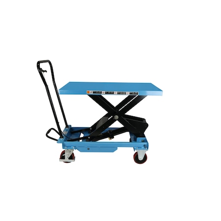 Eoslift 1,540 lbs. Weight Capacity, 40" x 21" Table Size, Industrial Grade Scissor Lift Table TA70, 39.4" Raised Height TA70